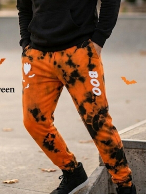 Party City Pants - Party City Halloween Tie-Dye Joggers
